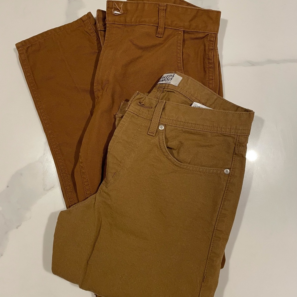 Naked & Famous denim Duck Canvas Selvedge